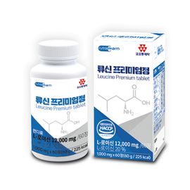 [KOLON Pharmaceuticals] L-Leucine 12,000mg Premium 60tablets-Optimal Muscle Recovery and Growth-Made in Korea